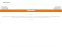 Tablet Screenshot of helihausen.de